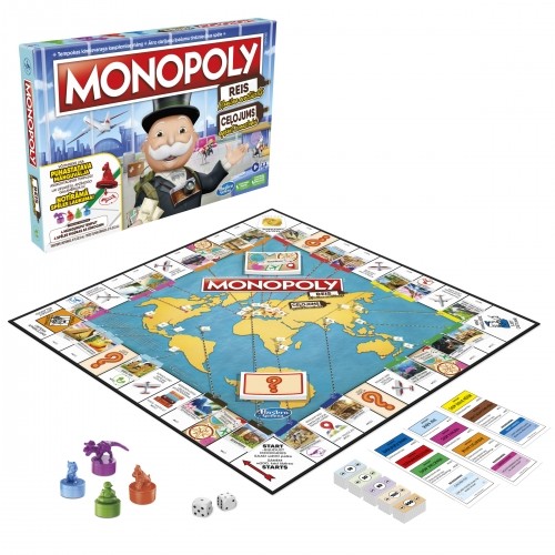 MONOPOLY Galda spēle "Monopoly: Ceļojums apkārt zemeslodei", (igauņu un latviešu val.) image 2