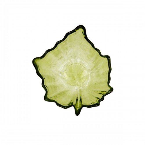 Uzkodu paplāte Quid Lapa Zaļš Stikls (10,5 x 10,5 x 4 cm) (Pack 6x) image 2