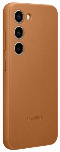 EF-VS911LAE Samsung Leather Cover for Galaxy S23 Camel image 2