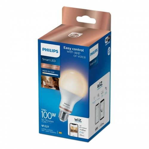 LED Spuldze Philips Wiz A67 smart E27 13 W 1521 Lm (6500 K) image 2