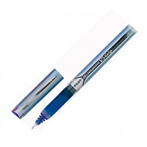 Ручка Roller Pilot V5 Grip Синий Чаша 0,3 mm (12 штук) image 2