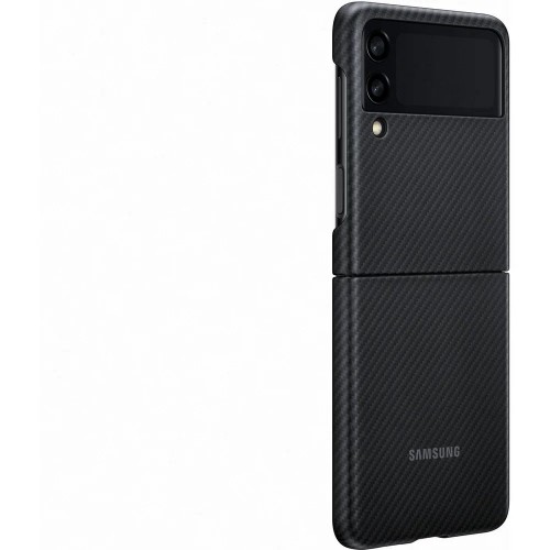 EF-XF711SBE Samsung Aramid Cover for Galaxy Z Flip 3 Black image 2