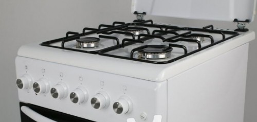Gas stove with electric oven Schlosser FS4403MAZW image 2