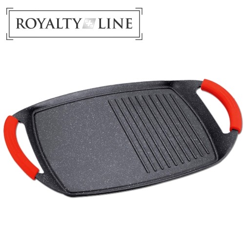 Royalty line RL-BTG47M: Die Cast Aluminium Marble Coated Two Handle Grill Pan image 2