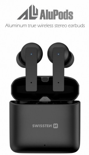 Swissten ALUPODS PRO TWS Bluetooth Stereo Austiņas ar Mikrofonu image 2
