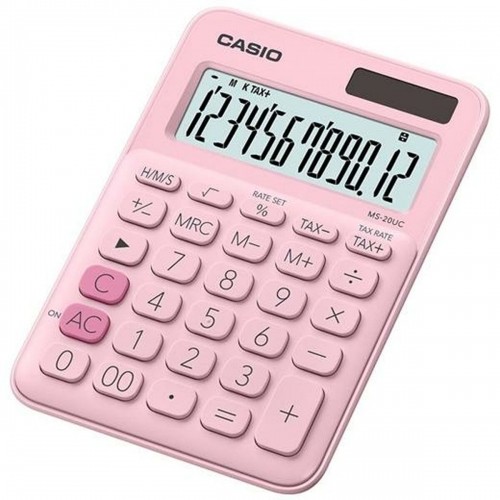 Kalkulators Casio MS-20UC 2,3 x 10,5 x 14,95 cm Rozā (10 gb.) image 2