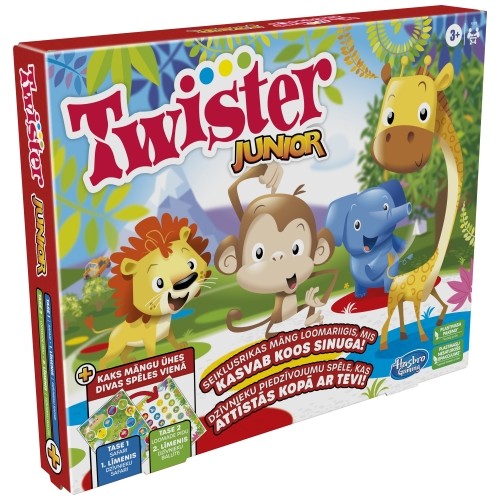 Hasbro Gaming Напольная игра Twister Junior (на эстонском и лат. языке) image 2