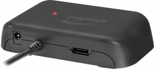 Speedlink USB hub Snappy Evo 4-port (SL-140109-BK) image 2