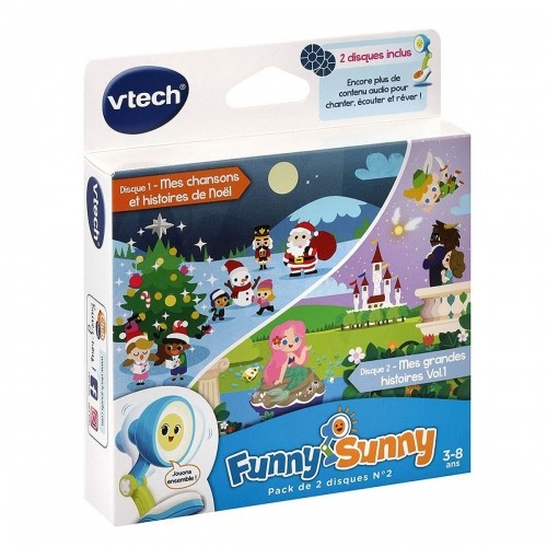 Интерактивная игрушка для маленьких Vtech Funny Sunny - Pack 2 Discs N ° 2 image 2