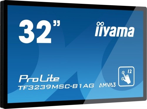 Iiyama TF3239MSC-B1AG - 32 - AMVA3, Touchscreen, FullHD, black image 2