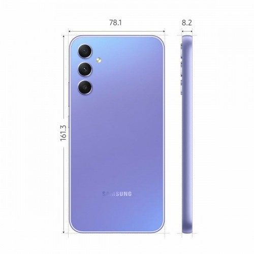 Viedtālrunis Samsung Galaxy A34 Violets 256 GB 6,6" image 2