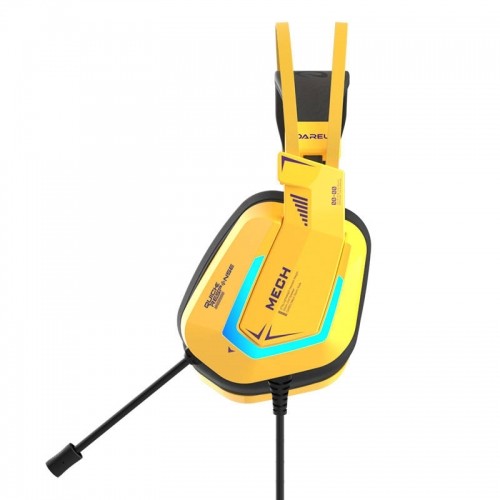 Gaming headphones Dareu EH732 USB RGB (yellow) image 2