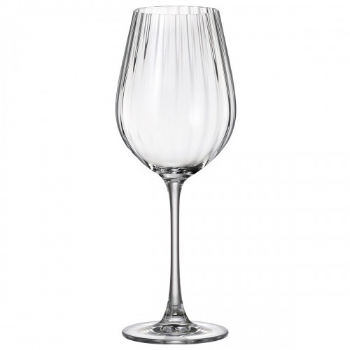 Vīna glāze Bohemia Crystal Optic Caurspīdīgs 500 ml 6 gb. image 2