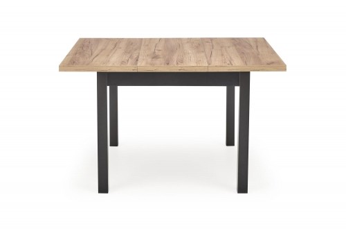 Halmar TIAGO SQUARE extensions table, craft oak / black image 2
