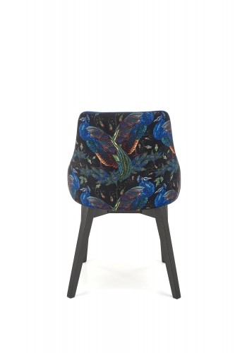 Halmar ENDO chair, black / granatowy image 2