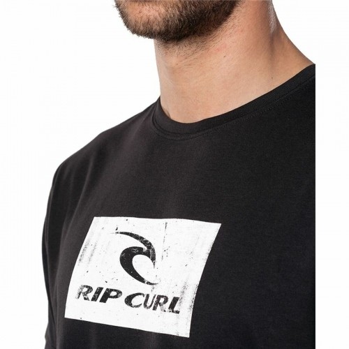 Vīriešu Krekls ar Īsām Piedurknēm Rip Curl Hallmark Melns image 2