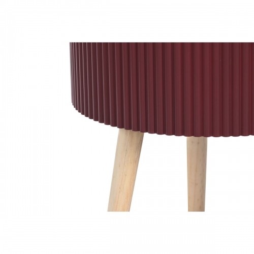 Mazs galdiņš DKD Home Decor 38,5 x 38,5 x 49 cm Brūns Sarkanbrūns Koks MDF image 2