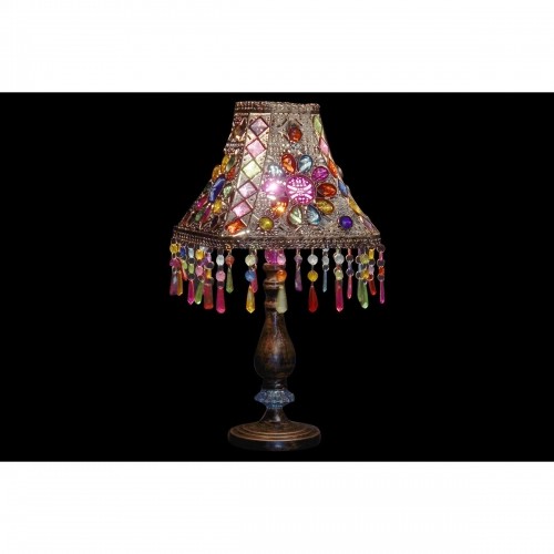 Galda lampa DKD Home Decor Metāls Varš Daudzkrāsains 40 W 25 x 25 x 51 cm image 2