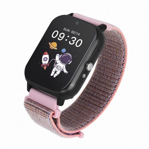 Garett Smartwatch Kids Tech 4G Pink velcro Умные часы image 2