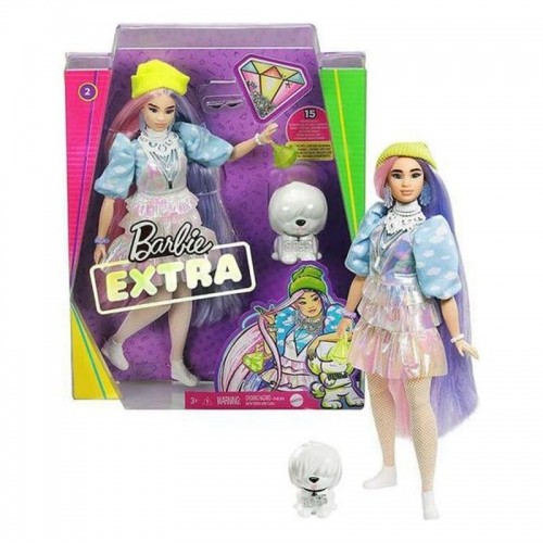 Lelle Barbie Fashionista Barbie Extra Neon Green Ma image 2