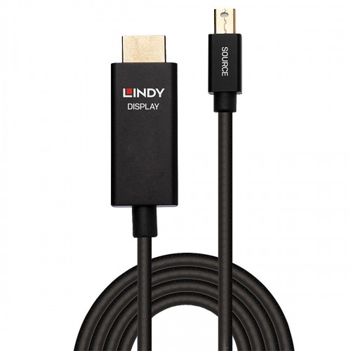 Адаптер Mini DisplayPort — HDMI LINDY 40920 Чёрный 50 cm image 2