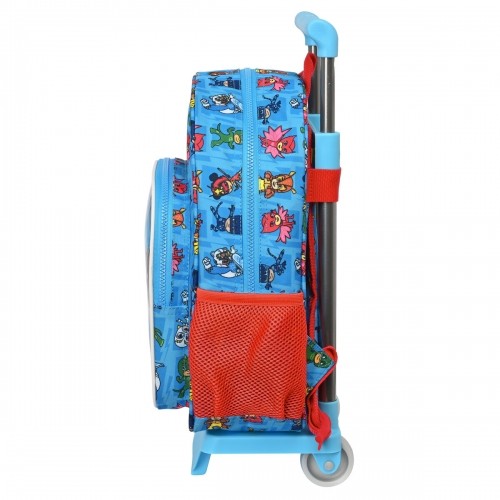 Школьный рюкзак с колесиками PJ Masks 26 x 34 x 11 cm Синий image 2