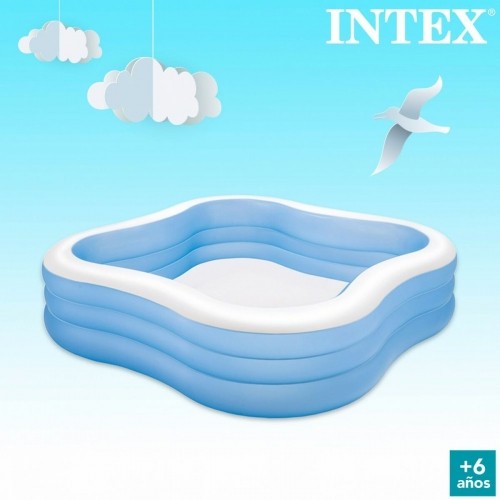 Надувной бассейн Intex Синий 229 x 56 x 229 cm 1250 L (2 штук) image 2
