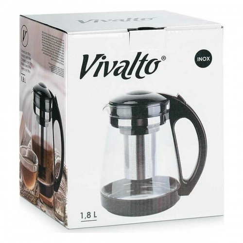 Vivalto Чайник Прозрачный Нержавеющая сталь Пластик Cтекло 1,8 L (6 штук) image 2