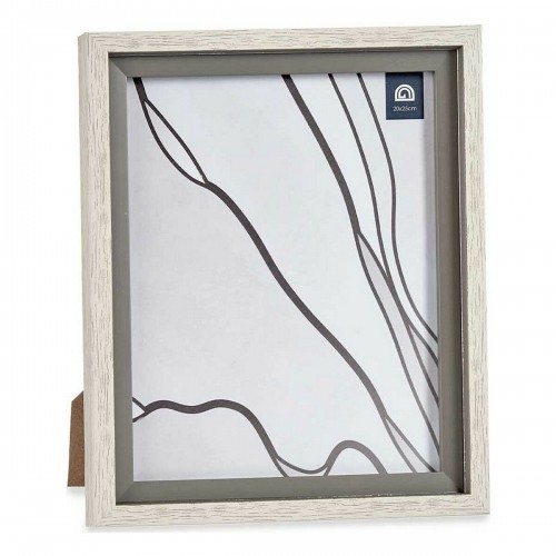 Gift Decor Фото рамка 24 x 2 x 29 cm Стеклянный Серый Деревянный Коричневый Пластик (6 штук) image 2