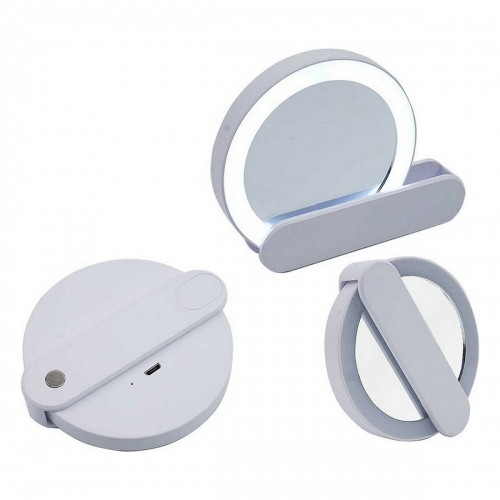 Berilo Зеркало LED Свет 9 x 2 x 10 cm Белый ABS (12 штук) image 2