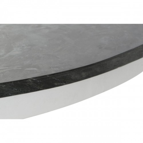 Обеденный стол DKD Home Decor 110 x 110 x 76 cm Чёрный Металл Медь Белый Мрамор image 2