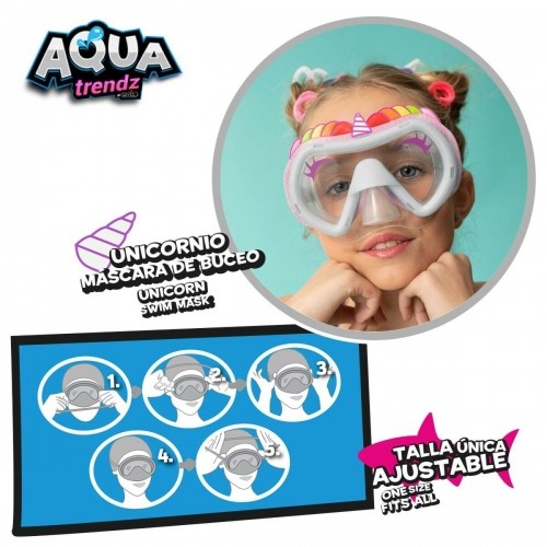 Water pistol and diving mask set Eolo Единорог 14,5 x 10 x 6,5 cm (4 штук) image 2