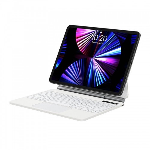 Keyboard Case Pro Baseus Brilliance for iPad 12.9" (2018|2020|2021) (white) image 2