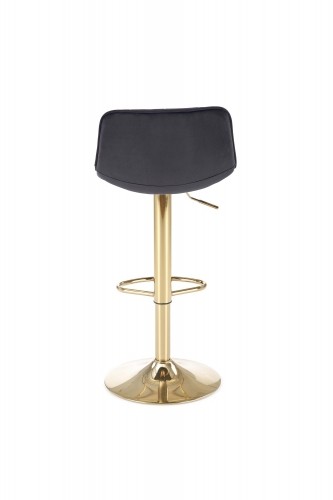 Halmar H120 bar stool, gold / black image 2