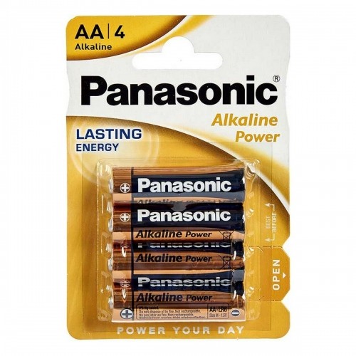 Alkaline baterijas Panasonic 1x4 LR6APB LR6 AA (12 gb.) image 2
