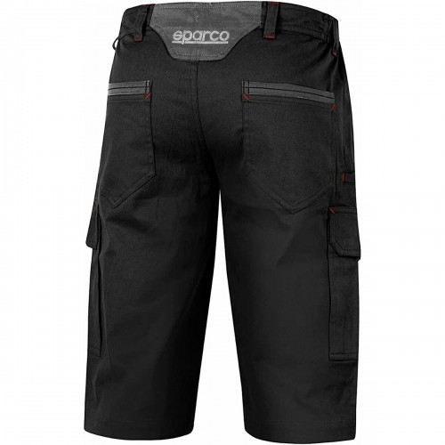 Короткие штаны Sparco Bermuda Cargo Чёрный image 2