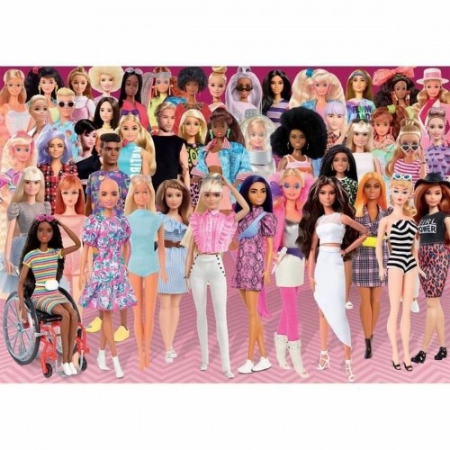 Puzle un domino komplekts Barbie 1000 Daudzums image 2