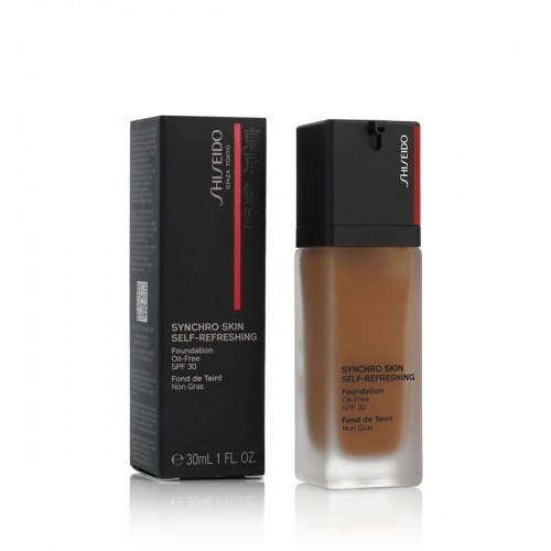 Šķidrā Grima Bāze Shiseido Synchro Skin Self-Refreshing Nº 510 Suede Spf 30 30 ml image 2