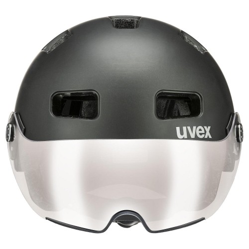 Velo ķivere Uvex Rush visor black-silver mat-55-58CM image 2