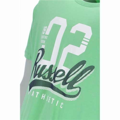 Krekls ar Īsām Piedurknēm Russell Athletic Amt A30101 Zaļš Vīriešu image 2