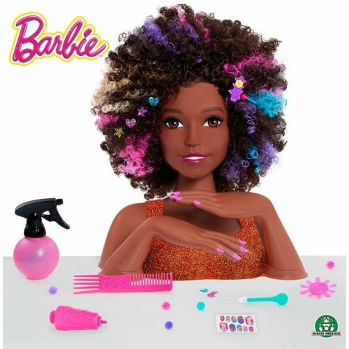 Lelle Frizēšanai Barbie Hair styling head image 2
