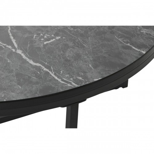 Centrālais galds DKD Home Decor Metāls Koks MDF 80 x 80 x 35 cm image 2