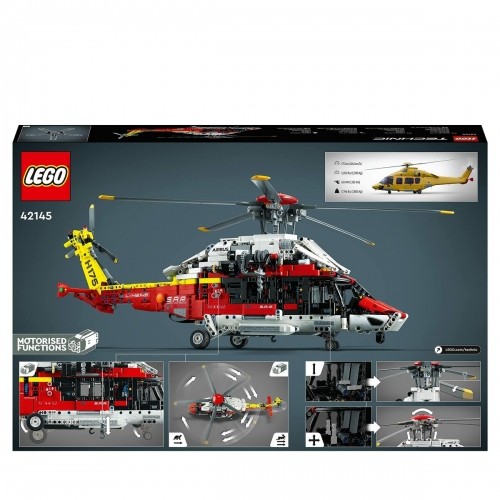 Transportlīdzekļu Rotaļu Komplekts   Lego Technic 42145 Airbus H175 Rescue Helicopter         2001 Daudzums image 2