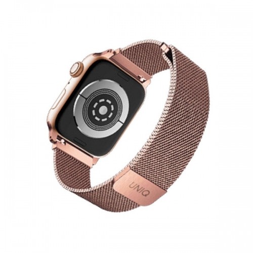UNIQ pasek Dante Apple Watch Series 4|5|6|7|8|SE|SE2 38|40|41mm Stainless Steel różwo-złoty|rose gold image 2