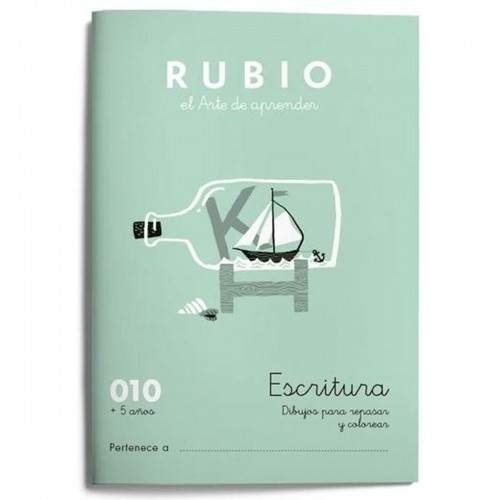 Cuadernos Rubio Writing and calligraphy notebook Rubio Nº10 A5 испанский 20 Листья (10 штук) image 2