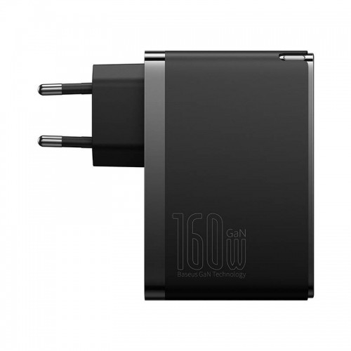 Wall charger Baseus GaN5 Pro 2xUSB-C + USB, 160W (black) image 2