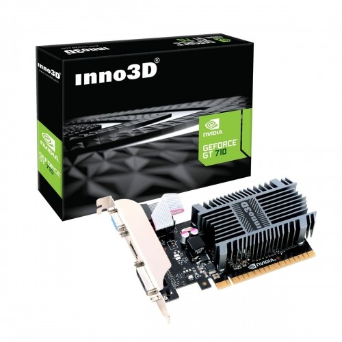 Графическая карта INNO3D N710-1SDV-E3BX NVIDIA GeForce GT 710 NVIDIA 2 Гб image 2