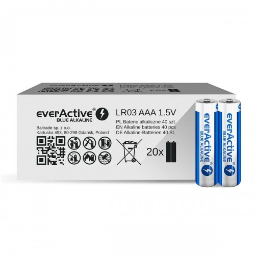 Baterijas EverActive LR03 1,5 V AAA image 2