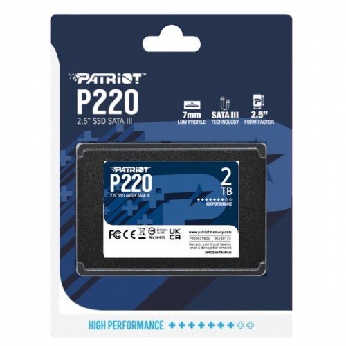 Cietais Disks Patriot Memory P220 2 TB SSD image 2