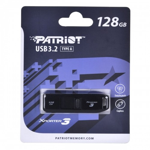 USB Zibatmiņa Patriot Memory Xporter 3 Melns 128 GB image 2
